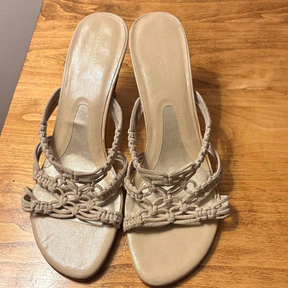 Chic Beige Women's Sandals